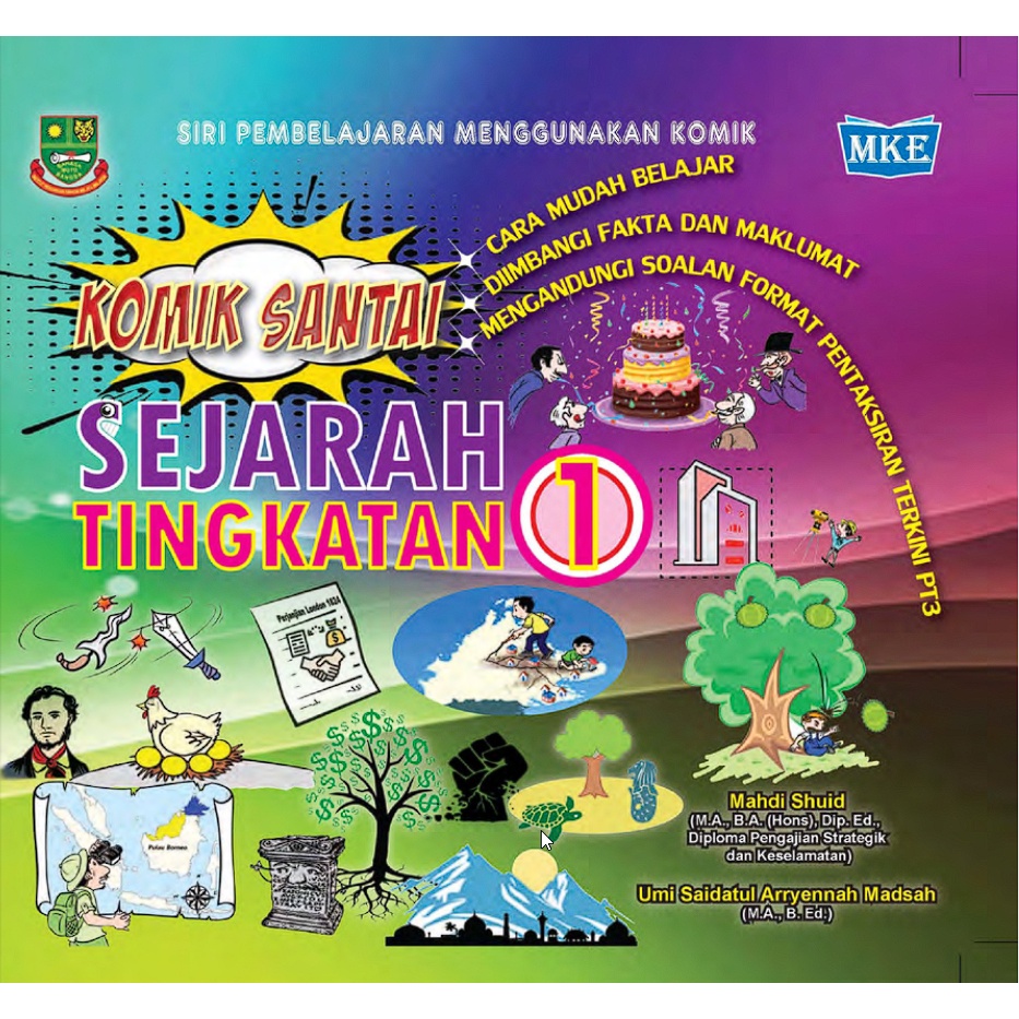 Komik Santai Sejarah Tingkatan 1 2 Dan 3 Kombo Shopee Malaysia