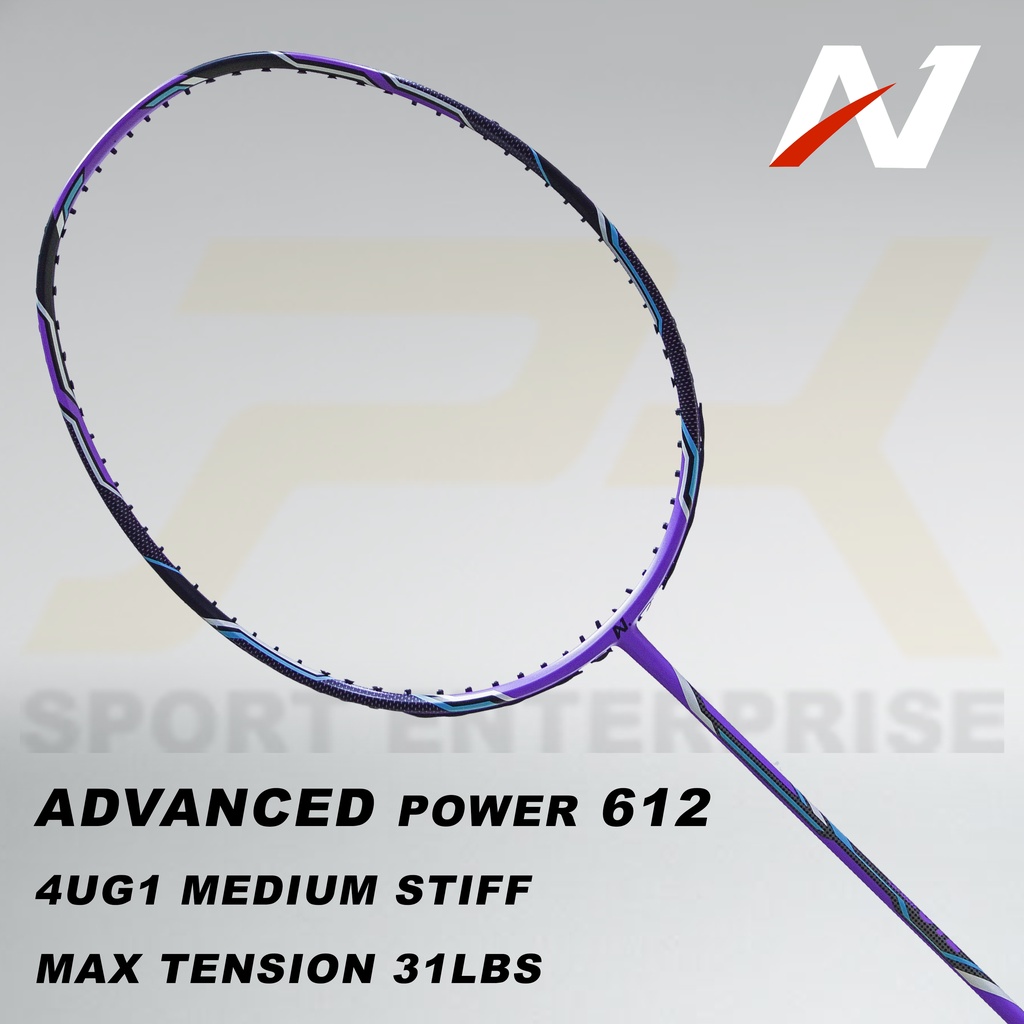 🎁 FREE STRING & GRIP 🎁 A1 - ADVANCED CARBON 612 （Max Tension 32 lbs）4U ...