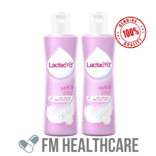 Lactacyd Feminine Wash 250ML Twin Pack (Soft & silky) Shopee Malaysia