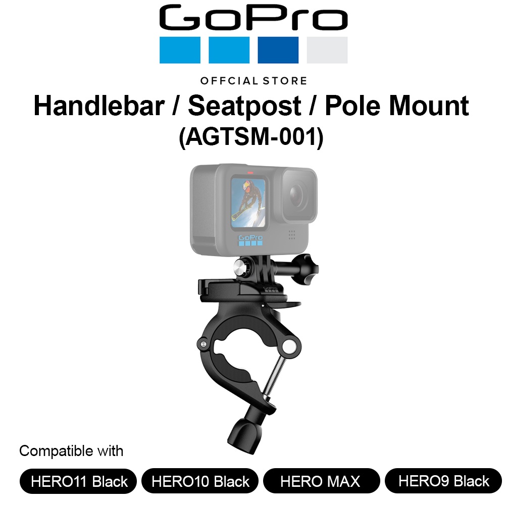 GoPro Handlebar/Seatpost/Pole Mount Original GoPro Product AGTSM001