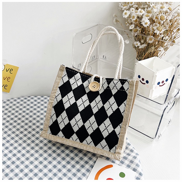 N180 READY STOCK MYFOOYIN Japan Canvas Design Tote Bag Handbag Shoulder ...