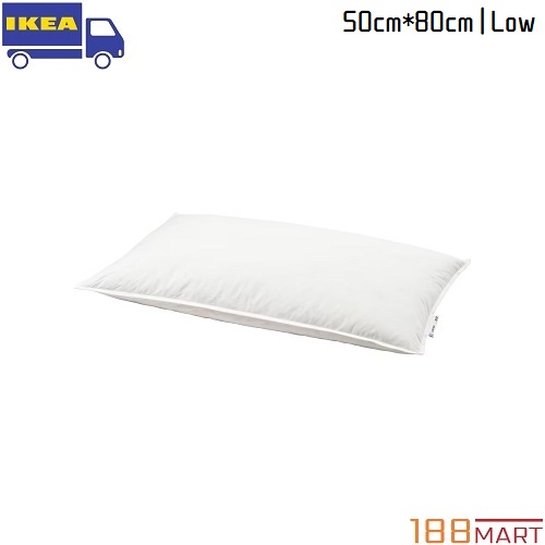 [𝓞𝓻𝓲𝓰𝓲𝓷𝓪𝓵] IKEA LUNDTRAV Pillow 50cm*80cm Low White Shopee Malaysia