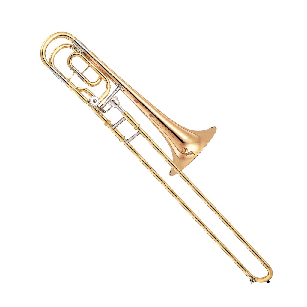 Yamaha YBL421G Intermediate Bb/F Bass Trombone (Clear Lacquer Finish