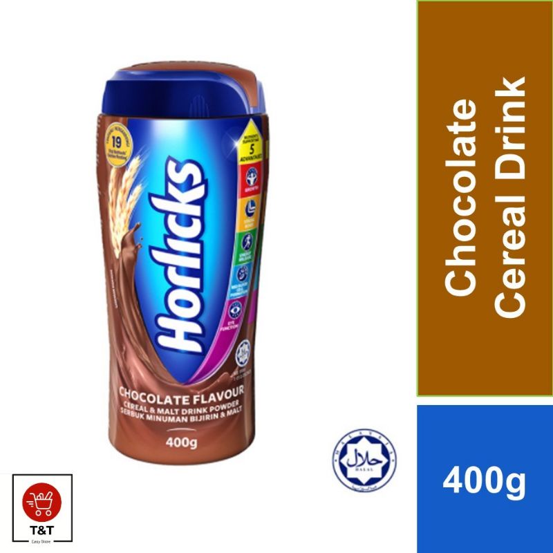 Horlicks Chocolate Powder Jar 400g | Shopee Malaysia