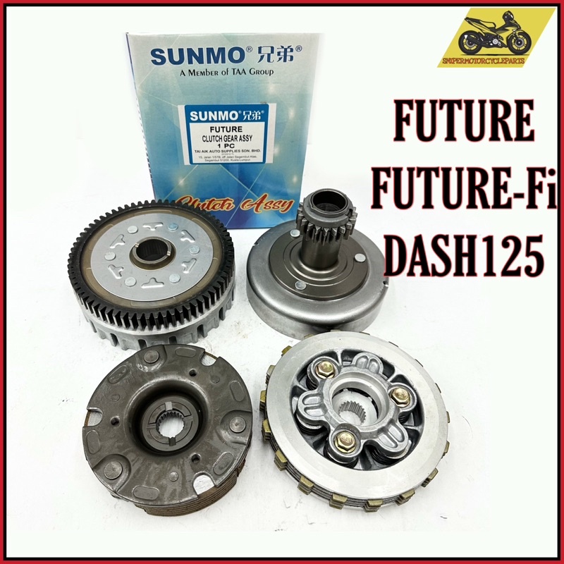 FUTURE 125 DASH 125 FI FUTURE FI AUTO CLUTCH HOUSING ASSY & CLUTCH ...