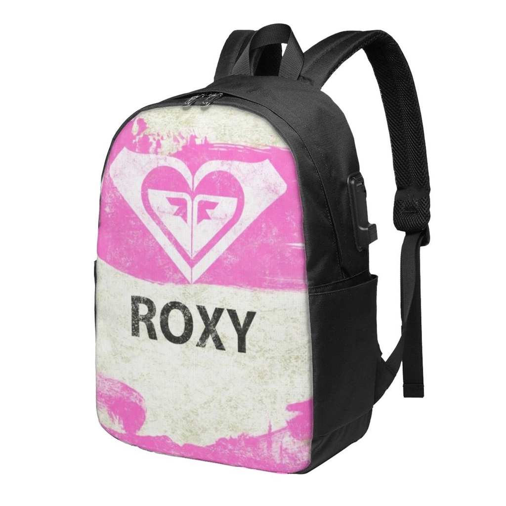 Roxy USB Men Backpack Printing Outdoor Travel Kid Large Capacity Student Schoolbag Casual Shoulder Bag Shopee Malaysia