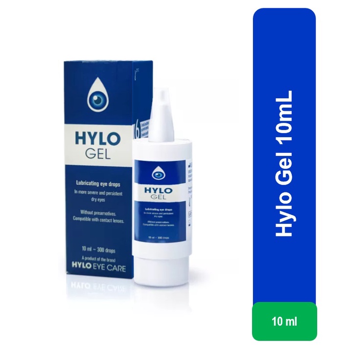 HYLOGel 10ml Lubricating Eye Drop Intensive Therapeutic Care For Dry