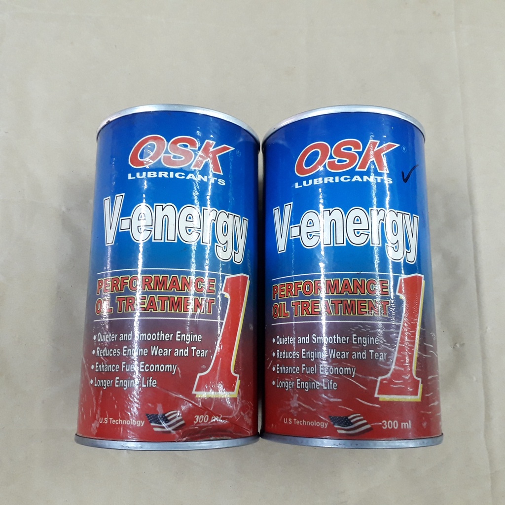 (300ml OLD STOCK) OSK VENERGY PERFOMANCE ENGINE OIL TREATMENT LONGER