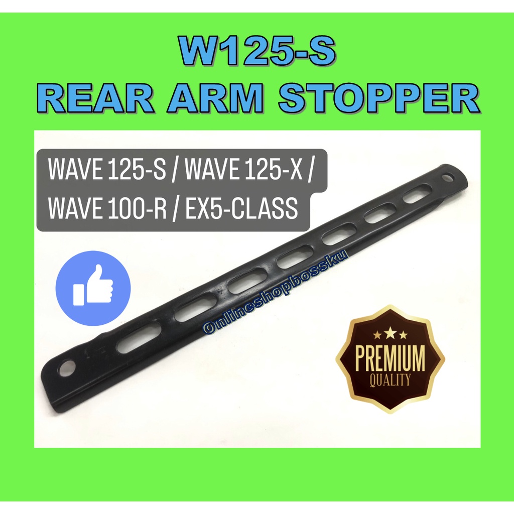 WAVE 125S REAR HUB PANEL BAR WAVE100 R REAR ARM STOPPER BAR WAVE 125 X ...