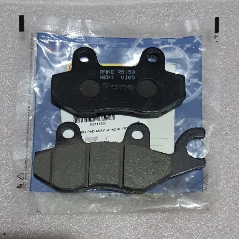 Front Disc Brake Pads TVS APACHE NEO ROCKZ MAX DAZZ ORIGINAL TVS