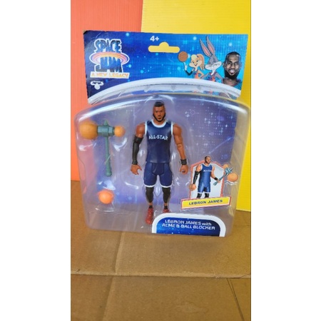 Moose Toys Space Jam A New Legacy Lebron James with ACME B-Ball Blocker ...