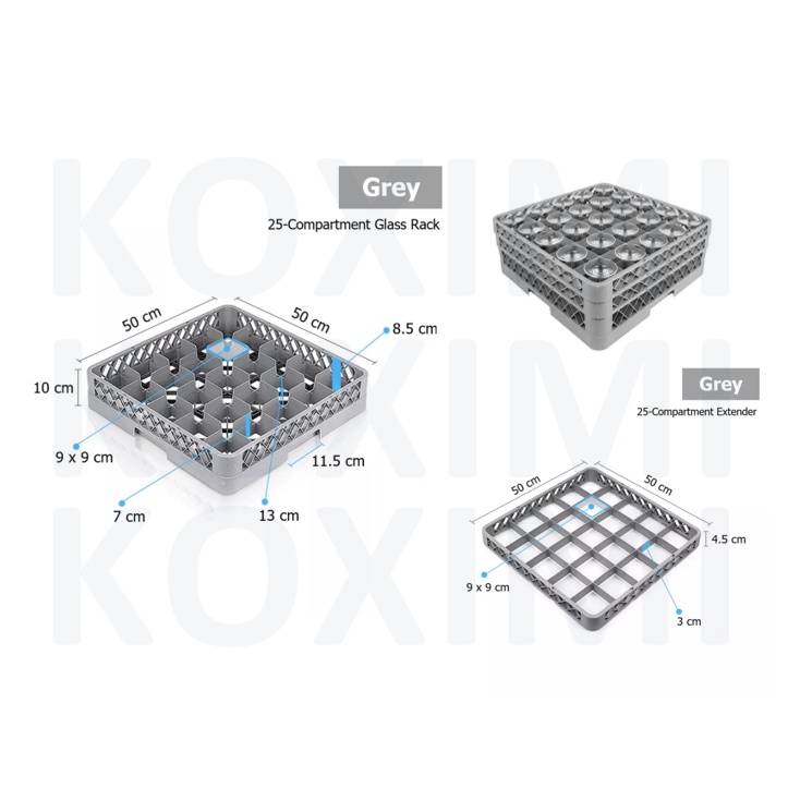 Glass Rack 25 Compartments Hotel Restaurant Glass Rack Commercial
