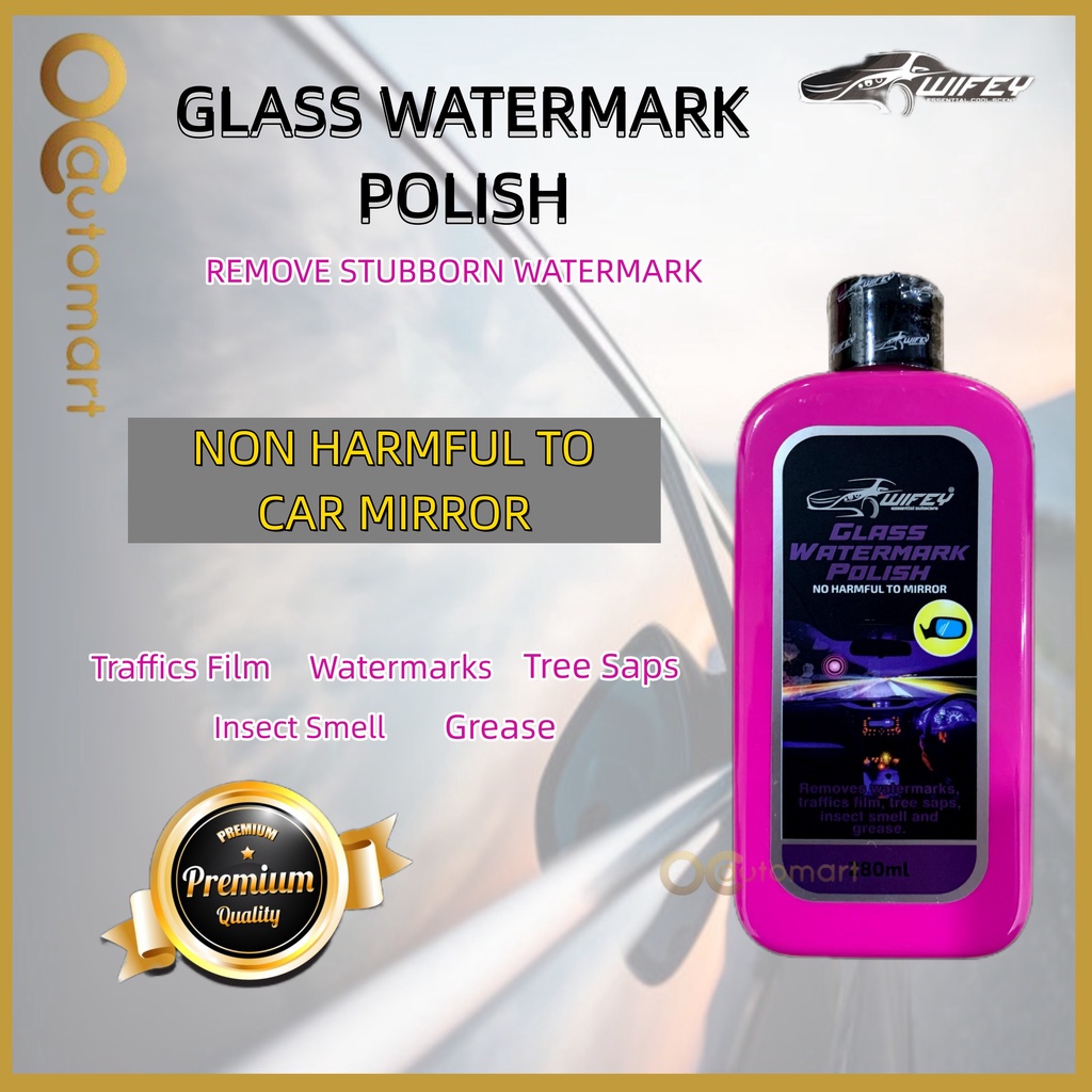 WIFEY Glass Watermark Polish 280ML Watermarks Remover Shopee Malaysia