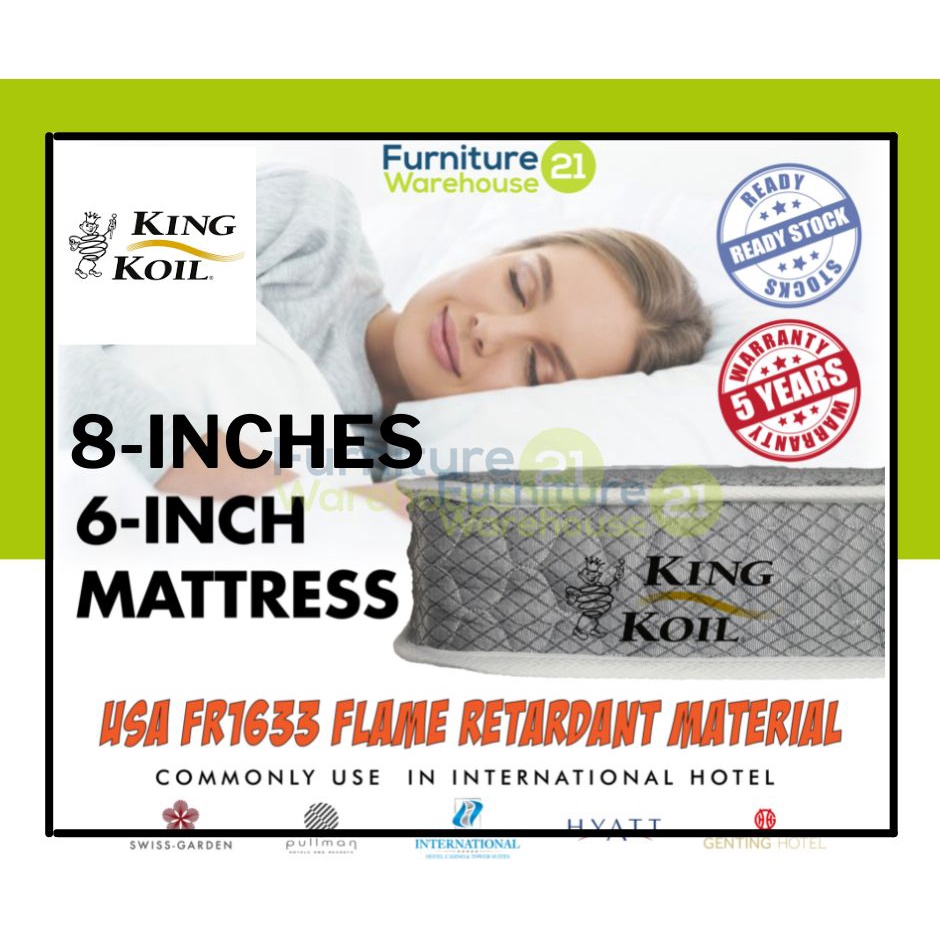 Kingkoil Mattress / Queen Mattress / Tilam / Tilam Bujang / Super