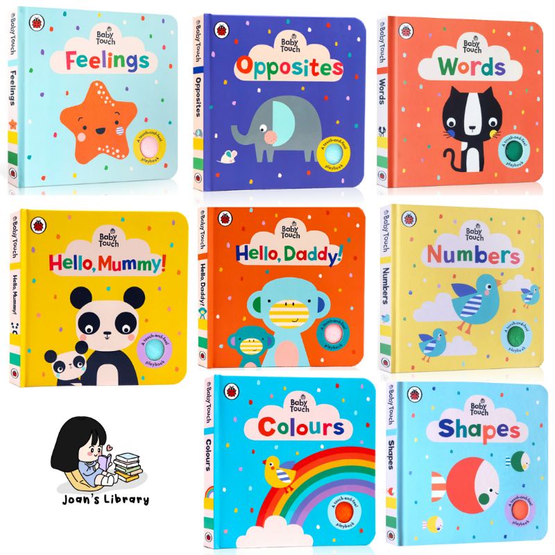 100% original Ladybird baby touch words numbers shapes colours feelings ...