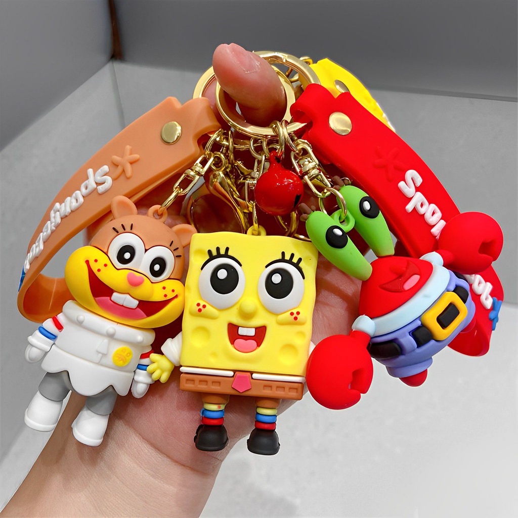 Stylish Spongebob Squarepants Keychain Pendant For Male And Female ...