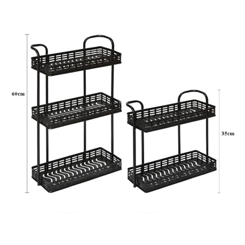 SSF Metal Steel Toilet Rack Toilet Shelf Kitchen Rack Rak Bilik Air