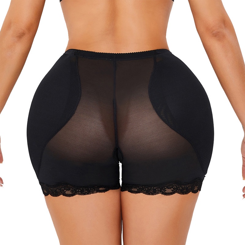 Sexy Seamless Womens Sponge Padded Butt Enhancer Panties With