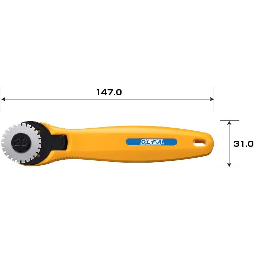 OLFA PRC-3/C (235B) 28mm Perforated Rotary Cutter Made In Japan 日本製 ...
