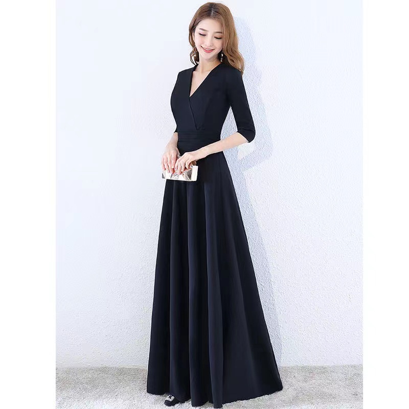 Long gown for skinny 2024 ladies