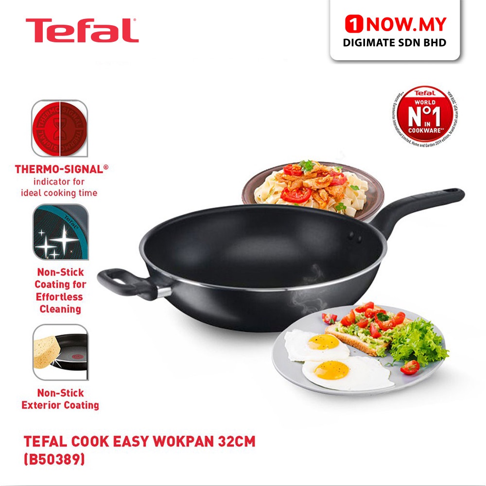 Tefal Easy Cook & Clean Frying Pan 32 cm Non-Stick Thermo-spot Healthy  Cooking