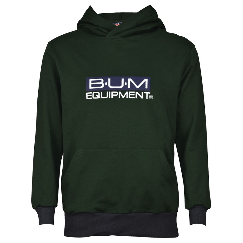 B.U.M Equipment Men Hoodie Sweater (DK GRN) Shopee Malaysia