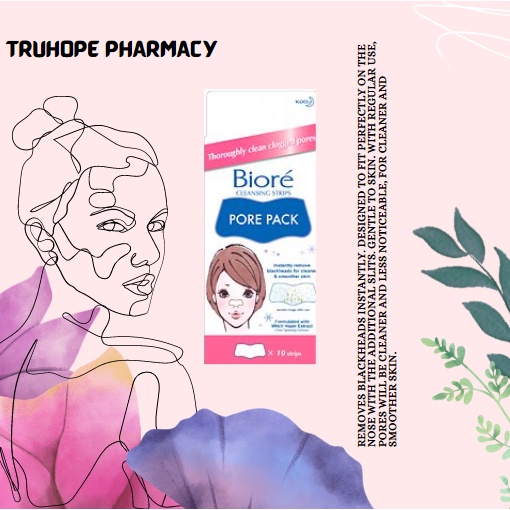 BIORE CLEANSING STRIPS PORE PACK | Shopee Malaysia