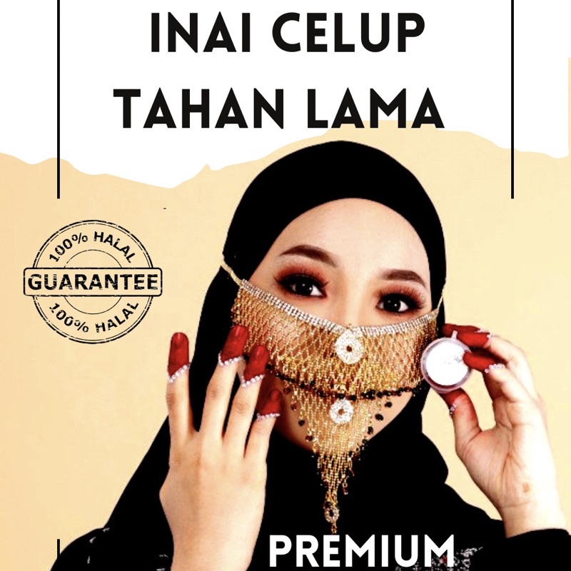 Inai celup instant NURYS MESRA WUDHUK - PRODUK MUSLIM | Shopee Malaysia