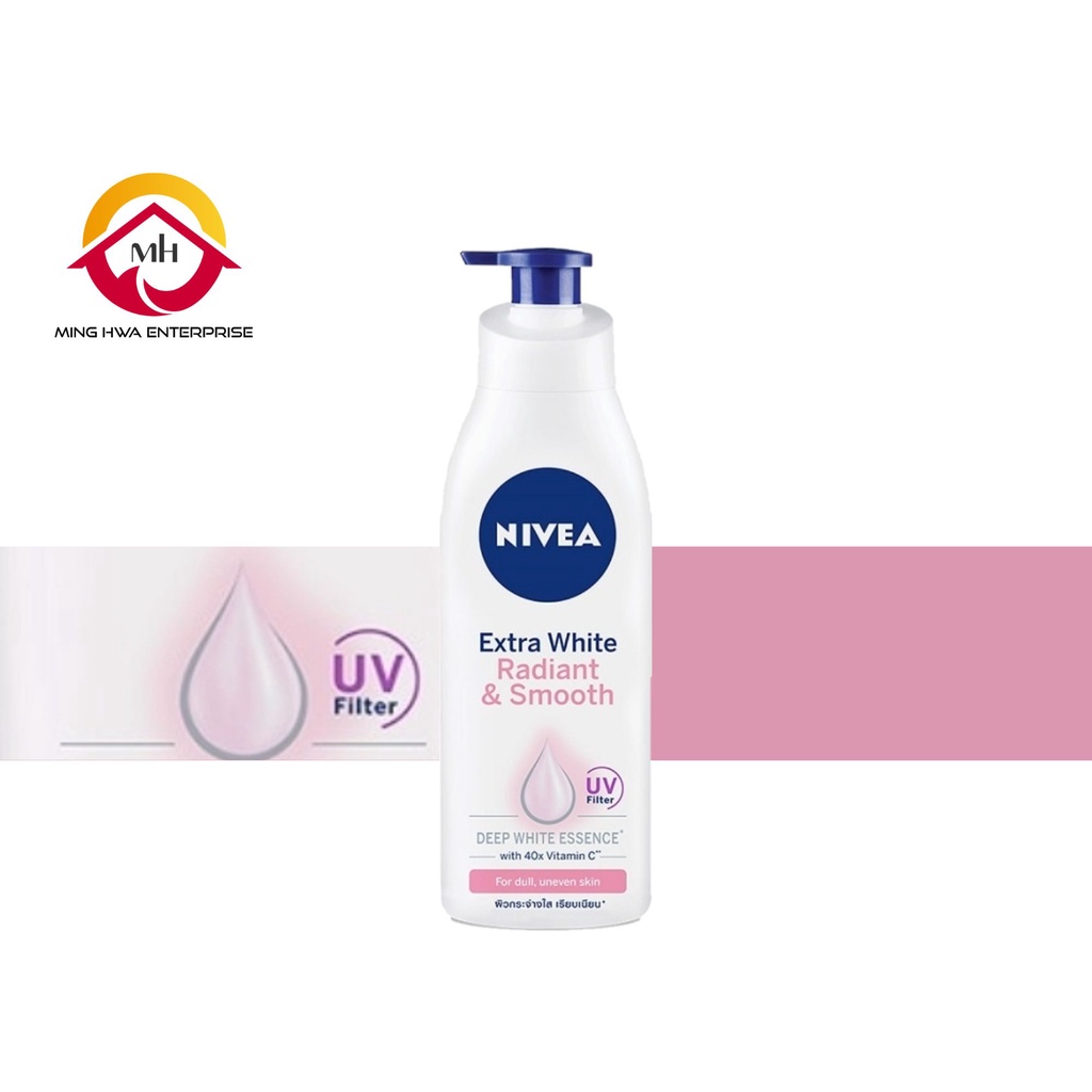 Nivea Extra White Radiant And Smooth Body Lotion 400ml Shopee Malaysia 3644