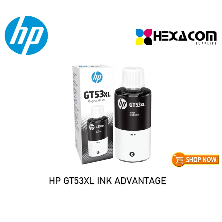HP GT53XL BLACK INK BOTTLE [100 ORIGINAL] Shopee Malaysia