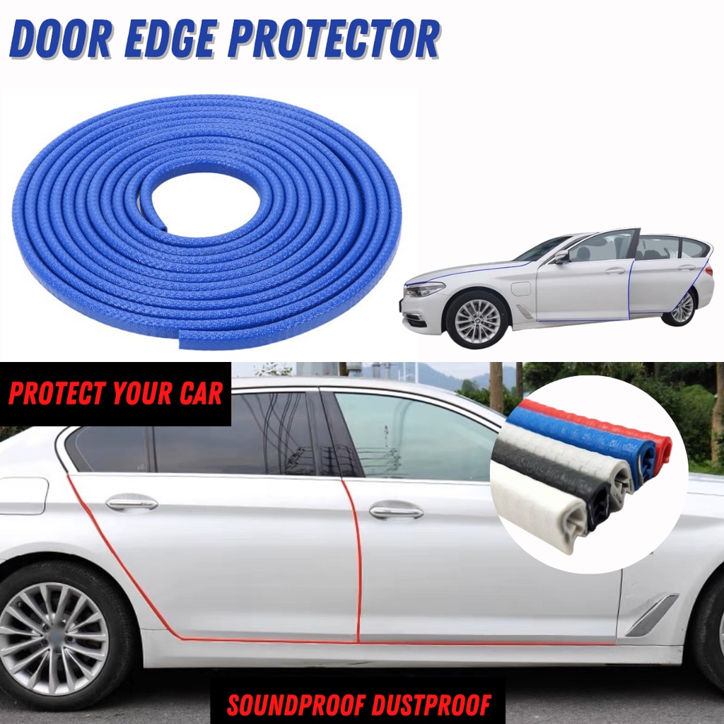 CAR DOOR EDGE LINING PROTECTOR Anti-Collison Sealing Trim Rubber Cover ...