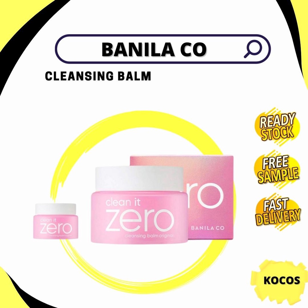 Banila Co Clean It Zero Cleansing Balm Original 7ml 25ml 50ml Shopee Malaysia 8445