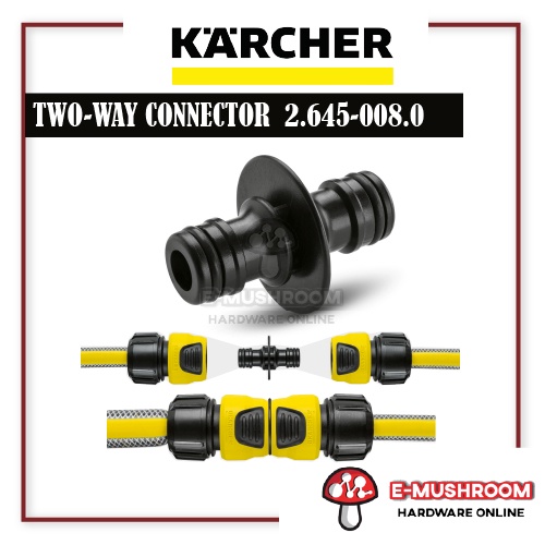 Karcher Two Way Connector for Connecting Two Hoses Shopee Malaysia