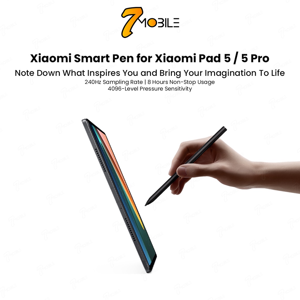 Xiaomi Smart Pen for Xiaomi Pad 5 / 5 Pro [40Hz Sampling Rate 4096level Pressure Sensitivity