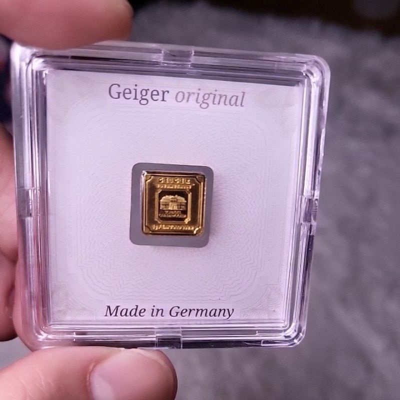 Geiger Original Germany 1g Gold Bar (Au999.9) 24K | Shopee Malaysia