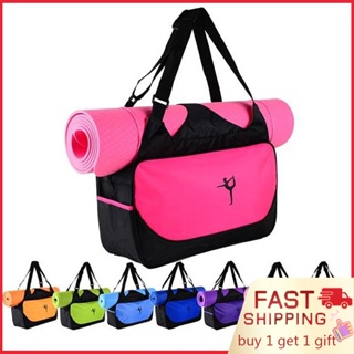 Waterproof Yoga Bag For Gym Yoga Mat Backpack Shoulder Carriers