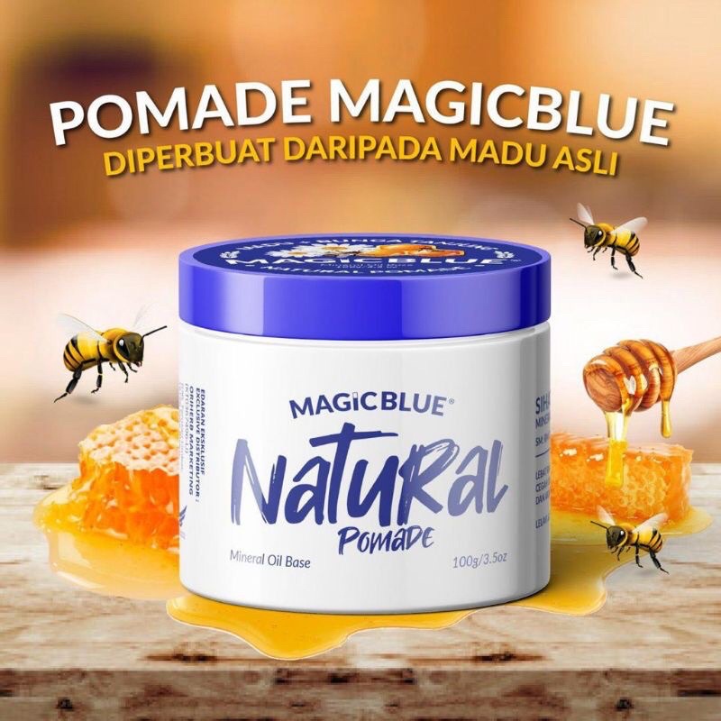 Pomade Magic Blue[Original Mexblu Hq] | Shopee Malaysia