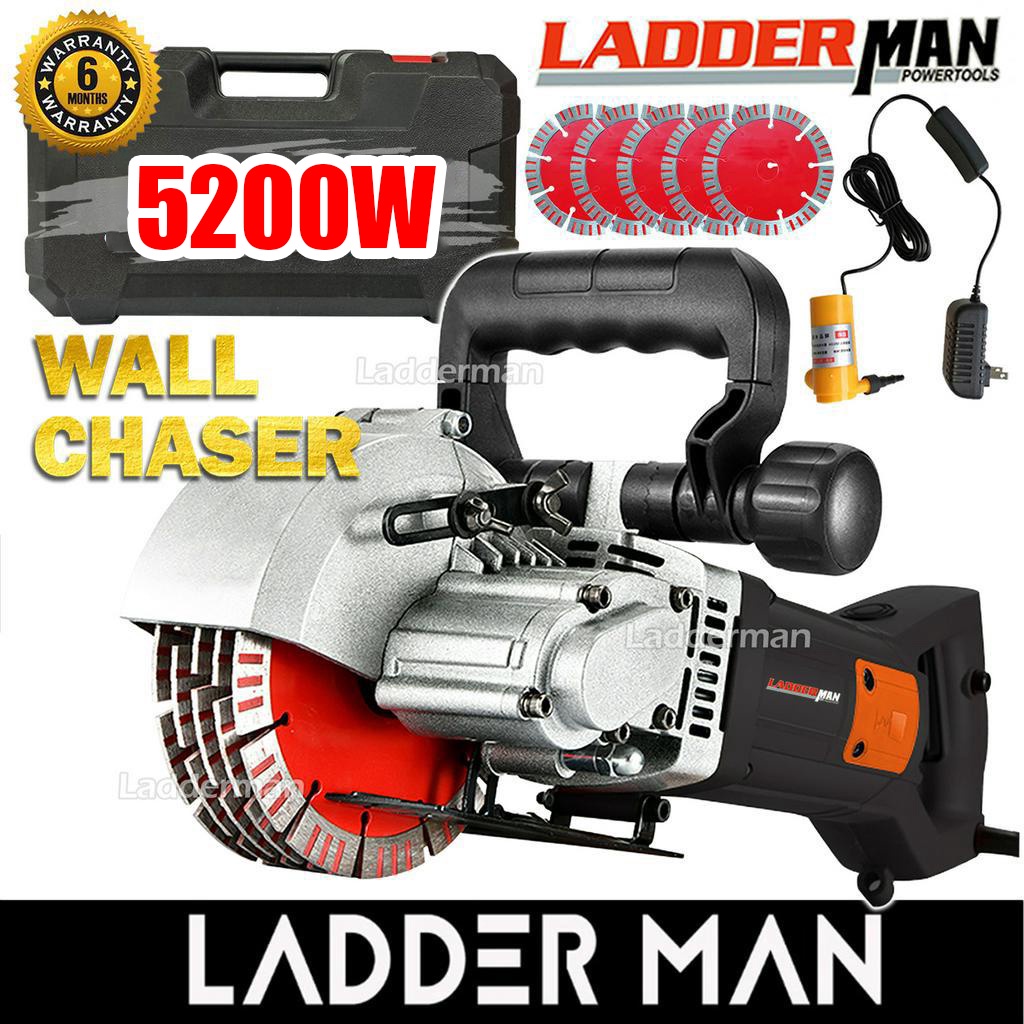 Ladderman LDM-WC135 5200W Wall Chaser Electric Slot Machine Groove ...