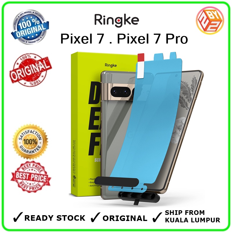 Ringke Dual Easy Film full coverage screen protector for Pixel 7a Pixel
