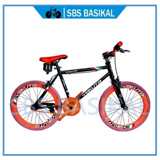 Basikal fixie rm100 online