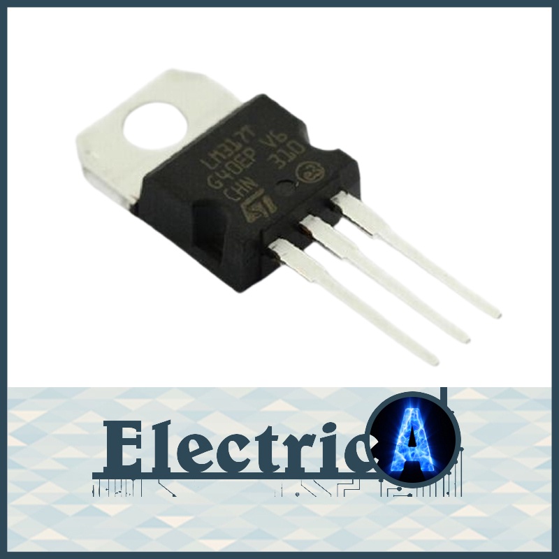 LM317T LM317 317 Adjustable Voltage Regulator IC 1.2V to 37V 1.5A [ElectricA]