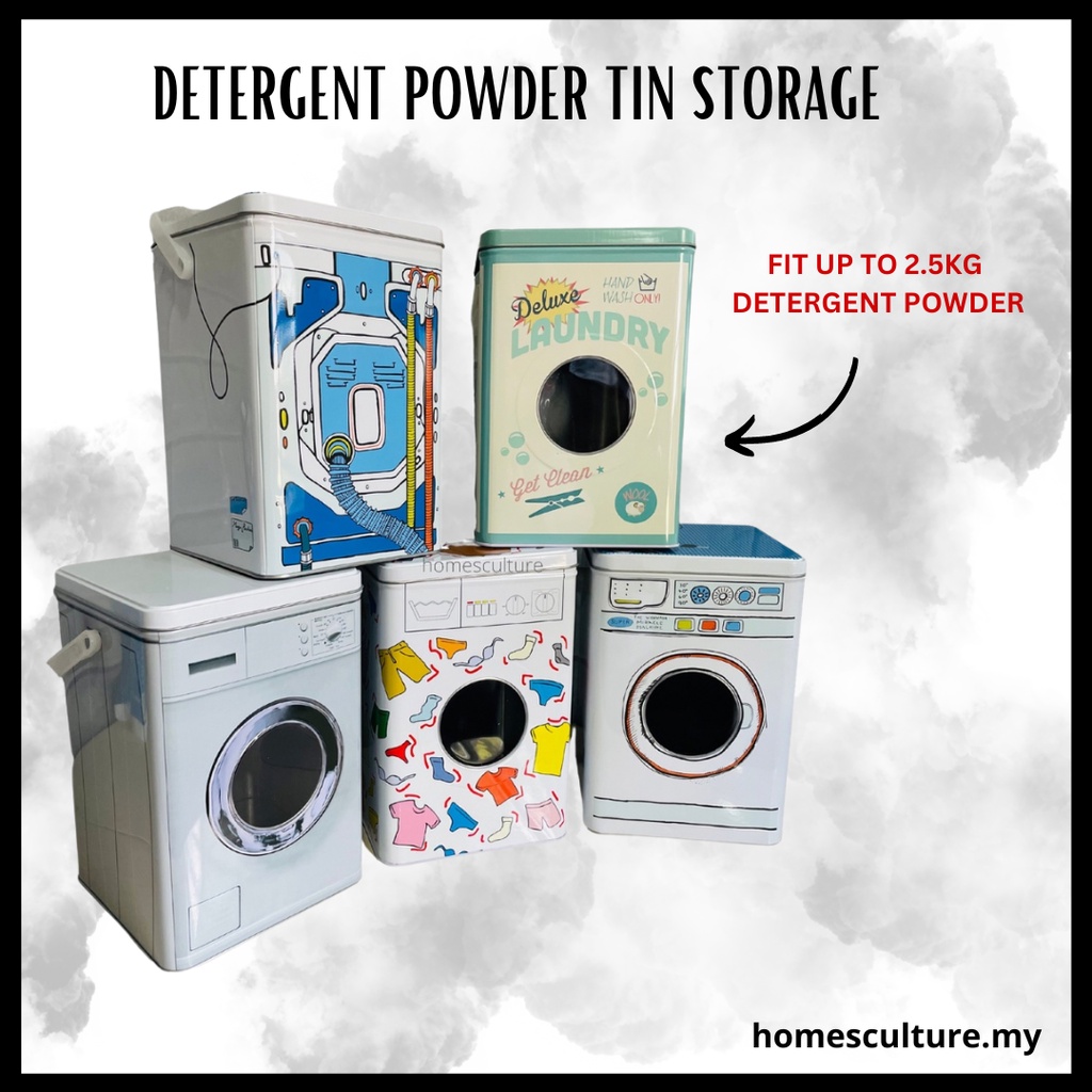 Detergent Powder Canister Laundry Powder Canister Laundry Powder