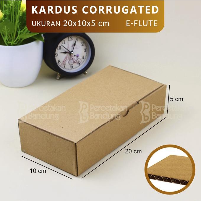 [Ready] Corrugated Cardboard 20X10X5 Cm | Die Cut | Cardboard Box | Box ...