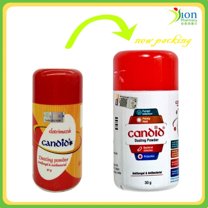 CANDID DUSTING POWDER ANTIFUNGAL & ANTIBACTERIAL 30G Shopee Malaysia
