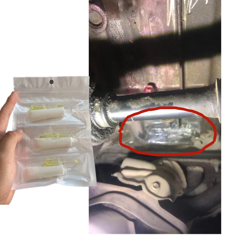 Bonggol casis kereta, retak, bocor, kebocoran minyak, pembaikan gam