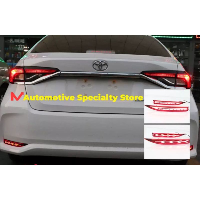 Toyota Altis 2019 2020 Runing Lights LED Rear Bumper Light Toyota
