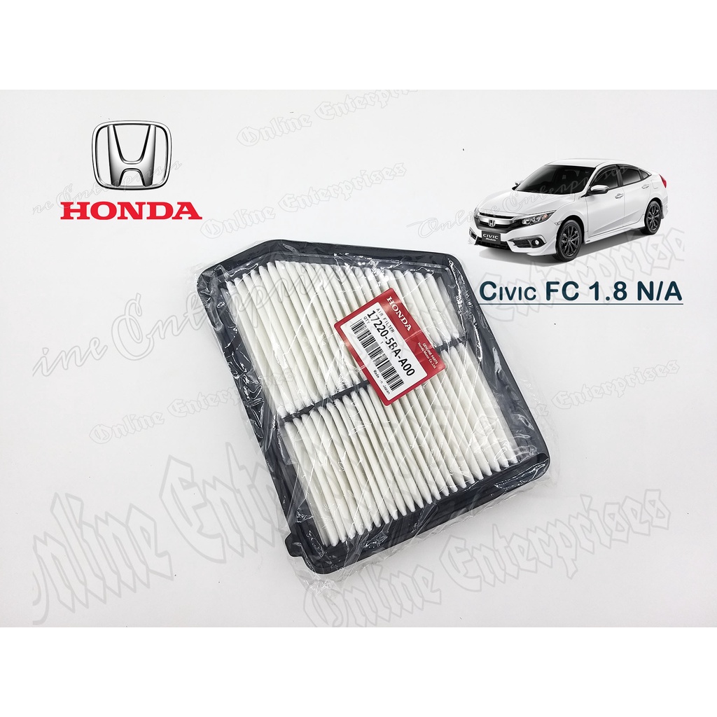 Air Filter HONDA Civic FC 1.8 NA TEA 20172022 AIR FILTER 172205BAA00
