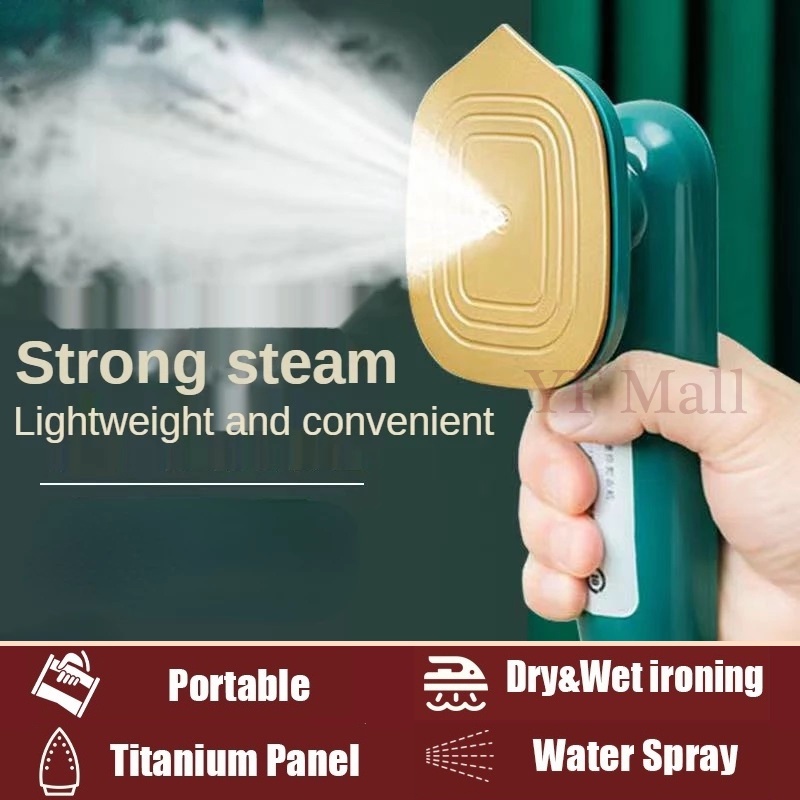 Handheld iron portable mini ironing machine rotary steam iron wet and ...
