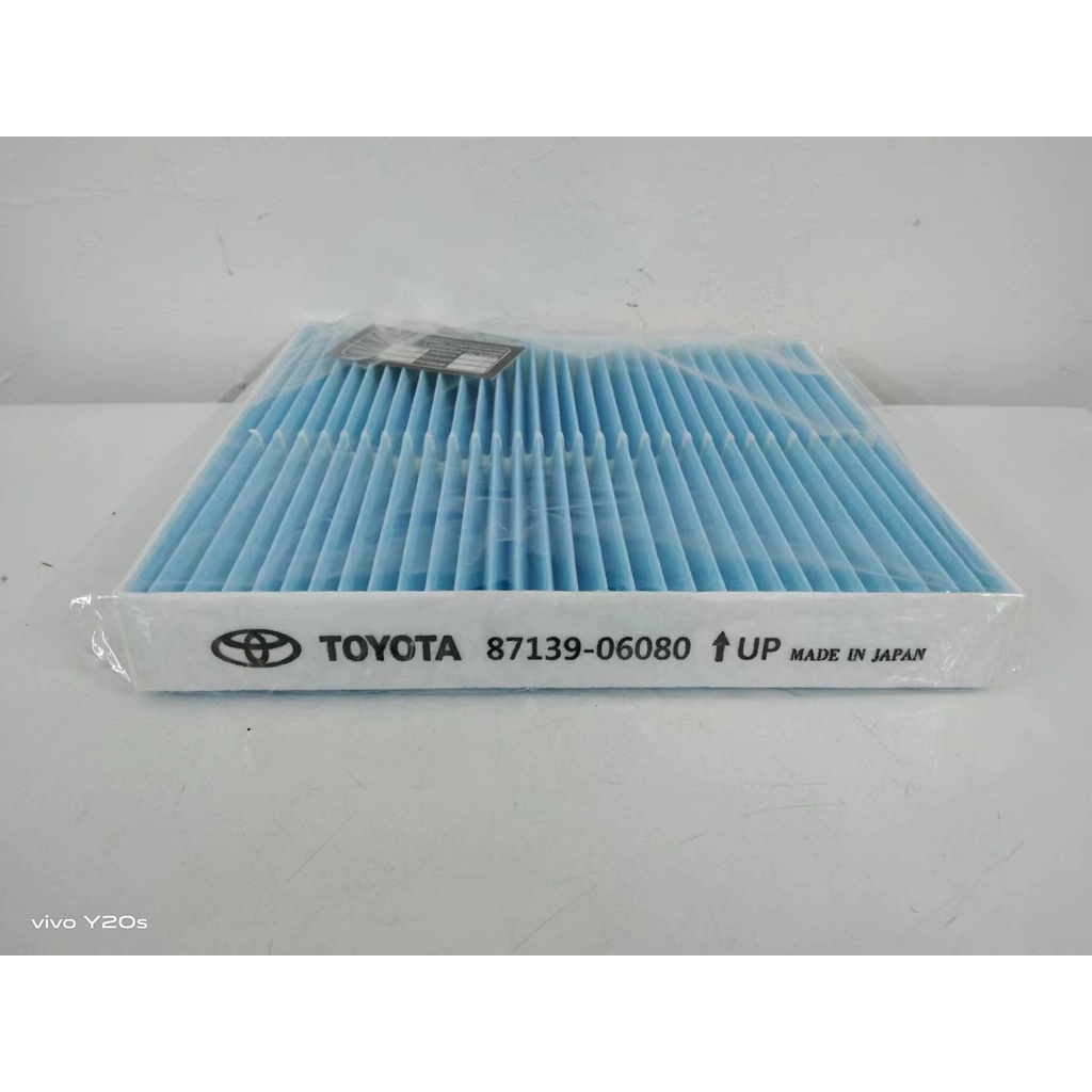 TOYOTA CABIN FILTER AIRCOND FILTER 87139-06080L CURVE TYPE HILUX VIGO ...