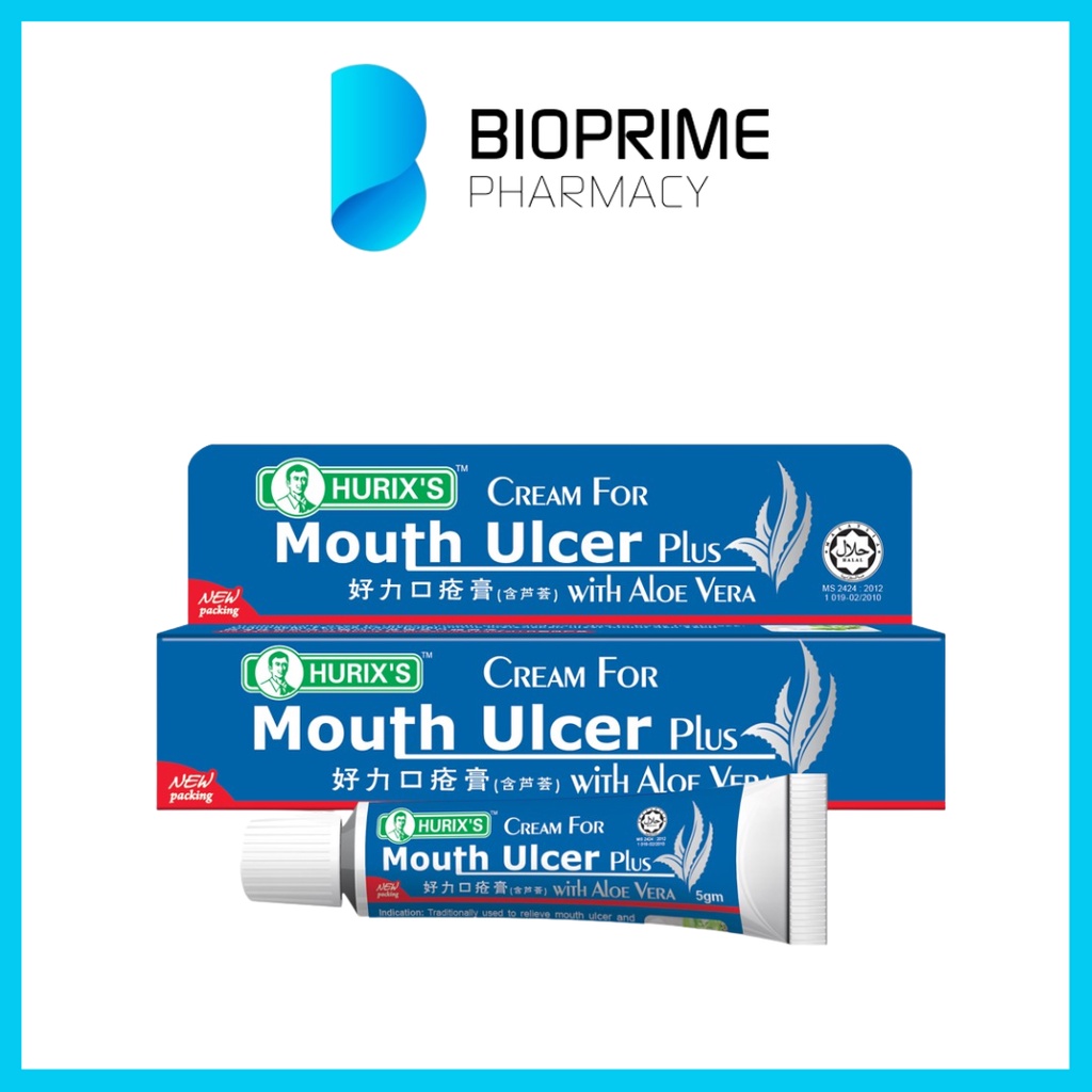 Hurix's Clove Oil Plus Cream For Mouth Ulcer 13g Shopee Malaysia